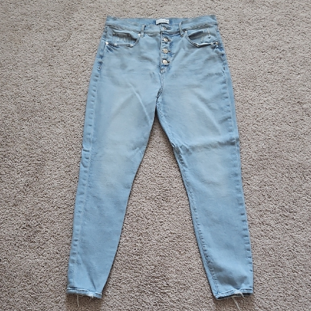 LOFT Light Blue High Rise Women's Jeans